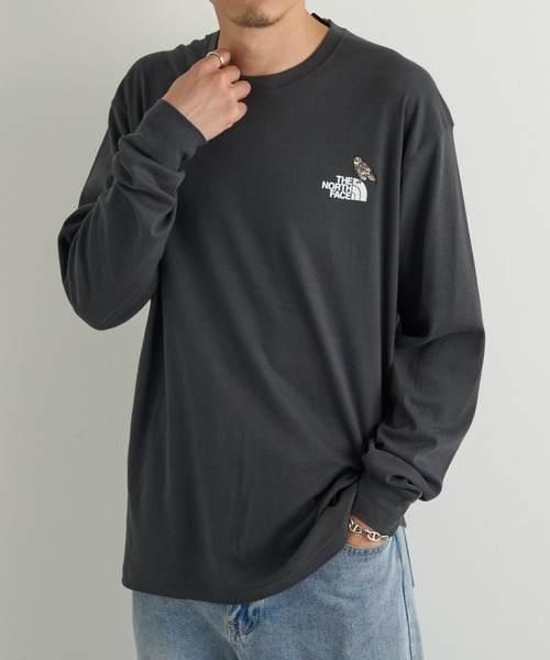 THE NORTH FACE(ザノースフェイス)の「【THE NORTH FACE】L/S ZOO PICKER TEE(Tシャツ/カットソー・メンズ・チャコールグレー・L/M)」の1枚目の写真