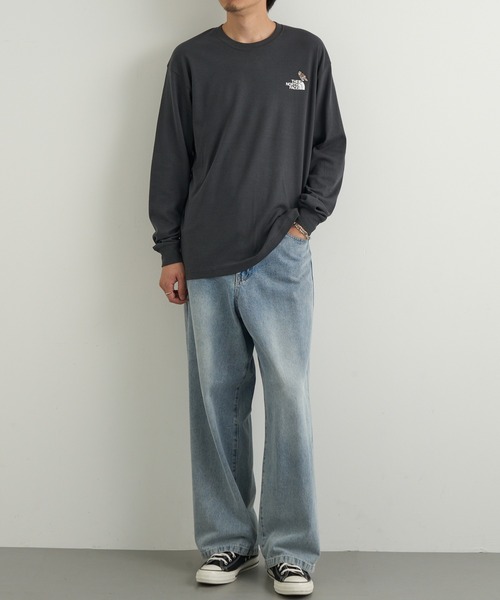 THE NORTH FACE(ザノースフェイス)の「【THE NORTH FACE】L/S ZOO PICKER TEE(Tシャツ/カットソー・メンズ・チャコールグレー・L/M)」の8枚目の写真