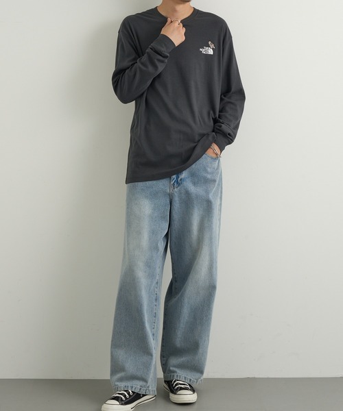 THE NORTH FACE(ザノースフェイス)の「【THE NORTH FACE】L/S ZOO PICKER TEE(Tシャツ/カットソー・メンズ・チャコールグレー・L/M)」の9枚目の写真