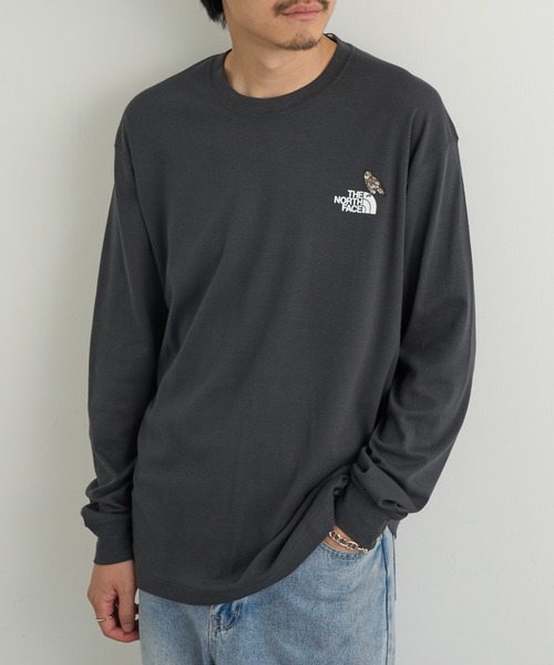 THE NORTH FACE(ザノースフェイス)の「【THE NORTH FACE】L/S ZOO PICKER TEE(Tシャツ/カットソー・メンズ・チャコールグレー・L/M)」の2枚目の写真