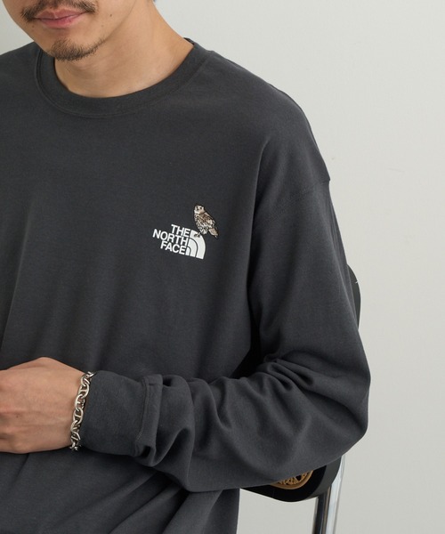 THE NORTH FACE(ザノースフェイス)の「【THE NORTH FACE】L/S ZOO PICKER TEE(Tシャツ/カットソー・メンズ・チャコールグレー・L/M)」の4枚目の写真