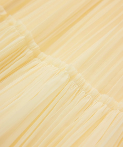 ROPE'（ロペ）の「フリーカットティアードプリーツスカート/イージーケア（スカート・レディース・ベージュ/ブラック/クリーム・38/36）」の13枚目の写真