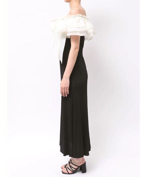 dazzlin(ダズリン)の「ショルダーリボンフリルカットワンピース(ワンピース・レディース・ブラック/その他1/ブルー・MEDIUM/SMALL)」の22枚目の写真