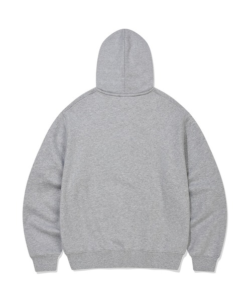 Wacky WiLLy（ワッキーウィリー）の「[GISELLEジゼル着用] WOMEN'S BIG LILY SEMI-OVER HOODIE（パーカー・レディース・グレー/グリーン・FREE）」の6枚目の写真