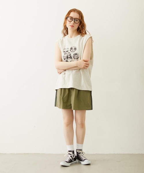 MILKFED.（ミルクフェド）の「THICK WELLINGTON SUNGLASSES（サングラス・レディース・ブラック/カーキ/ブラウン・ONE SIZE）」の9枚目の写真