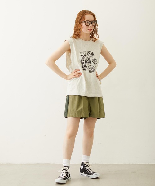 MILKFED.（ミルクフェド）の「THICK WELLINGTON SUNGLASSES（サングラス・レディース・ブラック/カーキ/ブラウン・ONE SIZE）」の10枚目の写真