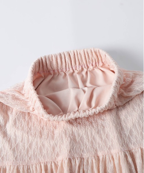 AMELY(エミリー)の「デザインレーススカート(スカート・レディース・ピンク/アイボリー/ブラック・フリー)」の12枚目の写真