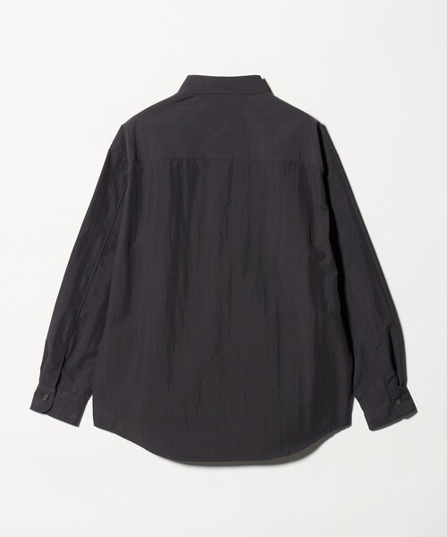BEAUTY&YOUTH UNITED ARROWS（ビューティーアンドユースユナイテッドアローズ）の「FLFY コットンナイロン グランデテーパード シャツ GRANDE TAPERD型（シャツ/ブラウス・メンズ・ダークグレー/ブラック・S/XL/M/L）」の3枚目の写真