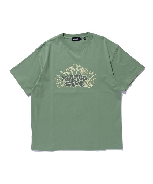 XLARGE（エクストララージ）の「CITY S/S TEE（Tシャツ/カットソー・メンズ・ホワイト/ブラック/グリーン・XL/L/M/S）」の3枚目の写真