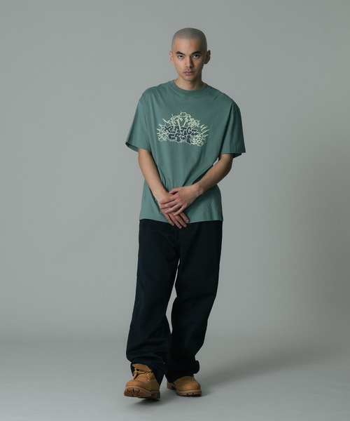 XLARGE（エクストララージ）の「CITY S/S TEE（Tシャツ/カットソー・メンズ・ホワイト/ブラック/グリーン・XL/L/M/S）」の6枚目の写真