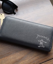 THRASHER（スラッシャー）の「THRASHER　スケボー箔押し財布　長財布＆2つ折り財布（財布）」