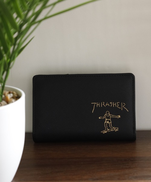 THRASHER（スラッシャー）の「THRASHER　スケボー箔押し財布　長財布＆2つ折り財布（財布・メンズ・ゴールド系/シルバー/ゴールド/シルバー系・F/FREE）」の20枚目の写真