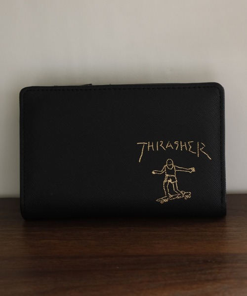 THRASHER（スラッシャー）の「THRASHER　スケボー箔押し財布　長財布＆2つ折り財布（財布・メンズ・ゴールド系/シルバー/ゴールド/シルバー系・F/FREE）」の21枚目の写真