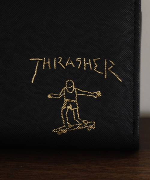 THRASHER（スラッシャー）の「THRASHER　スケボー箔押し財布　長財布＆2つ折り財布（財布・メンズ・ゴールド系/シルバー/ゴールド/シルバー系・F/FREE）」の22枚目の写真