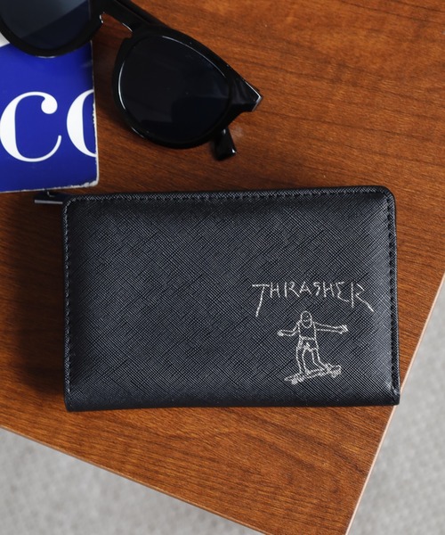 THRASHER（スラッシャー）の「THRASHER　スケボー箔押し財布　長財布＆2つ折り財布（財布・メンズ・ゴールド系/シルバー/ゴールド/シルバー系・F/FREE）」の18枚目の写真