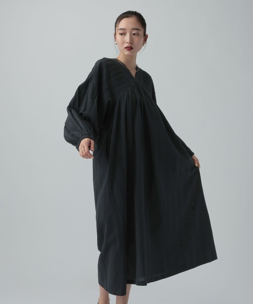 LEPSIM(レプシィム)の「ストライプリボンワンピース 634461(ワンピース・レディース・アイボリー/ブラック・FREE)」の3枚目の写真