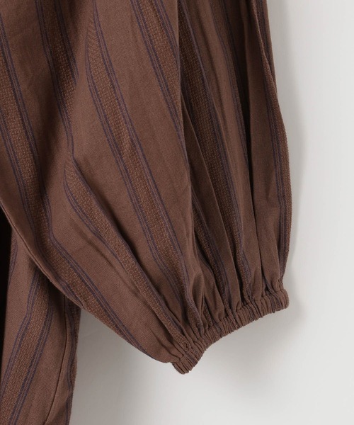 LEPSIM(レプシィム)の「ストライプリボンワンピース 634461(ワンピース・レディース・アイボリー/ブラック・FREE)」の16枚目の写真