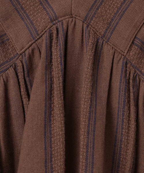 LEPSIM(レプシィム)の「ストライプリボンワンピース 634461(ワンピース・レディース・アイボリー/ブラック・FREE)」の21枚目の写真