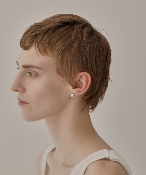 AFFECT(アフェクト)の「Pearl Pierced(Heart)(ピアス(両耳用)・レディース・シルバー/ゴールド・FREE)」の7枚目の写真