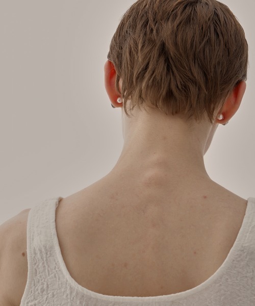 AFFECT(アフェクト)の「Pearl Pierced(Heart)(ピアス(両耳用)・レディース・シルバー/ゴールド・FREE)」の8枚目の写真