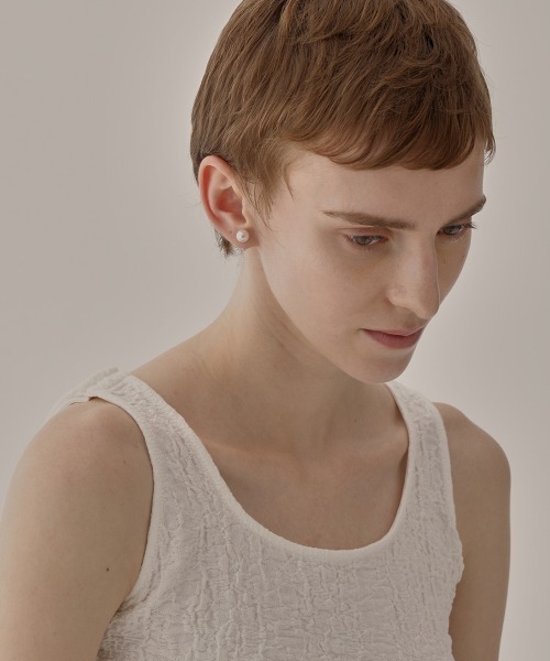 AFFECT(アフェクト)の「Pearl Pierced(Heart)(ピアス(両耳用)・レディース・シルバー/ゴールド・FREE)」の10枚目の写真