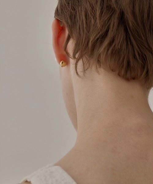 AFFECT(アフェクト)の「Pearl Pierced(Heart)(ピアス(両耳用)・レディース・シルバー/ゴールド・FREE)」の18枚目の写真