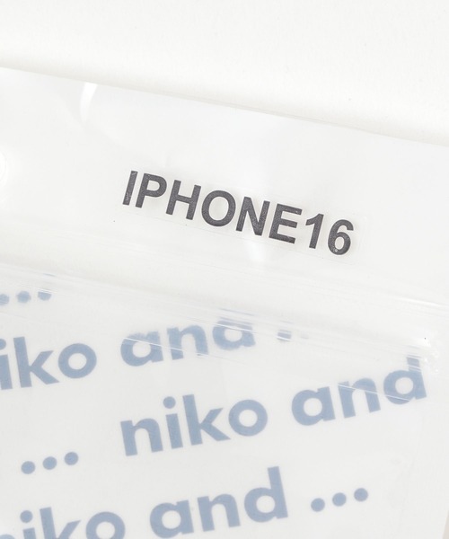 niko and...(ニコアンド)の「Music Player風iPhoneケース(iPhone16)(スマホケース/カバー・レディース・ライトブルー/ブラック/オレンジ・0)」の13枚目の写真