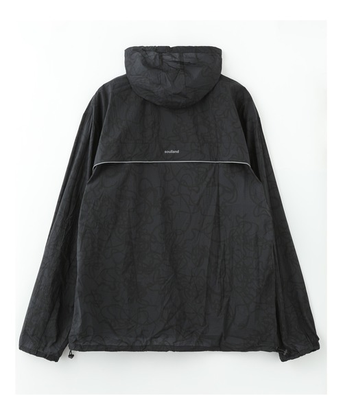 Soulland（ソウランド）の「SOULLAND YASU windbreaker 52004-1355（ナイロンジャケット・メンズ・ブラック・S/M）」の2枚目の写真