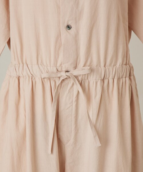 BEARDSLEY（ビアズリー）の「リネンツナギ（サロペット/オーバーオール・レディース・ブラック/ピンク・FREE）」の20枚目の写真