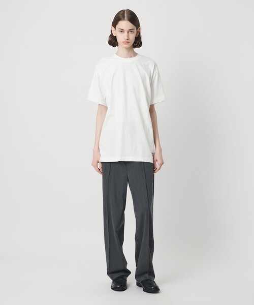 NICE WEATHER（ナイスウェザー）の「【別注】＜GOAT＞2パック Tシャツ（Tシャツ/カットソー・メンズ・ホワイト・XL/L/M/S）」の4枚目の写真