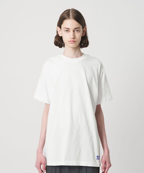NICE WEATHER（ナイスウェザー）の「【別注】＜GOAT＞2パック Tシャツ（Tシャツ/カットソー・メンズ・ホワイト・XL/L/M/S）」の5枚目の写真