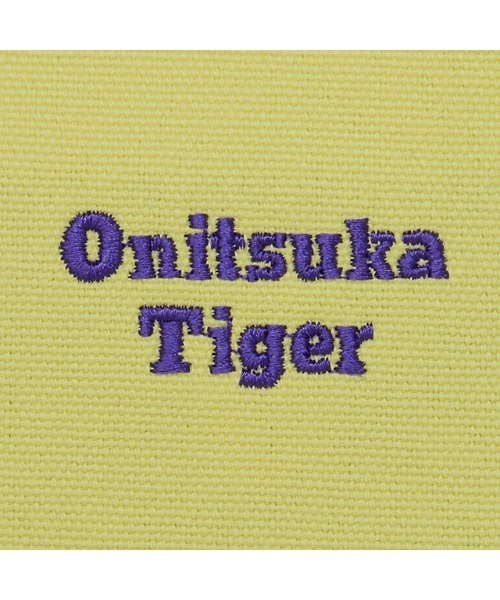 Onitsuka Tiger(オニツカタイガー)の「SMALL CANVAS TOTE BAG / スモールキャンバストートバッグ(トートバッグ・レディース・イエロー系/ホワイト×ピンク・OS)」の6枚目の写真