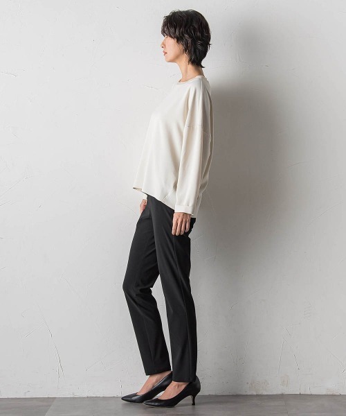 la.f…(ラエフ)の「ハイストレッチカルゼブラウス(シャツ/ブラウス・レディース・ブラック/ライトブルー/オフホワイト/チャコールグレー・9号)」の15枚目の写真