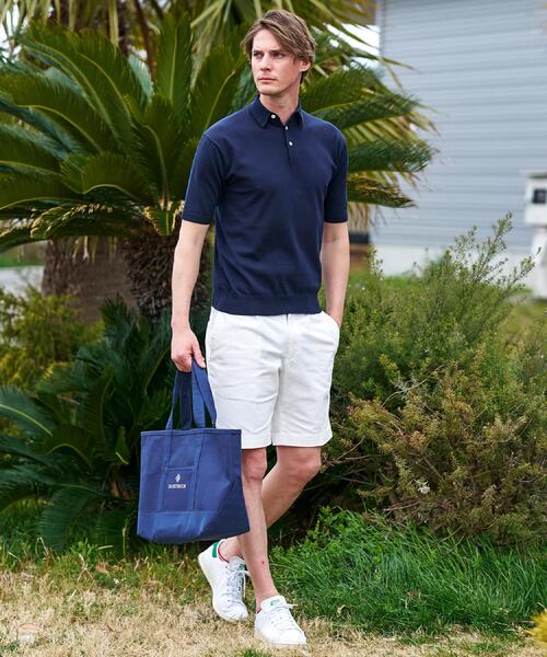 DRESSTERIOR(ドレステリア)の「【干場義雅×DRESSTERIOR/再入荷】ウォッシャブル ニットポロシャツ(ニット/セーター・メンズ・ブルー系その他/ブラック・90/91/92/94)」の8枚目の写真