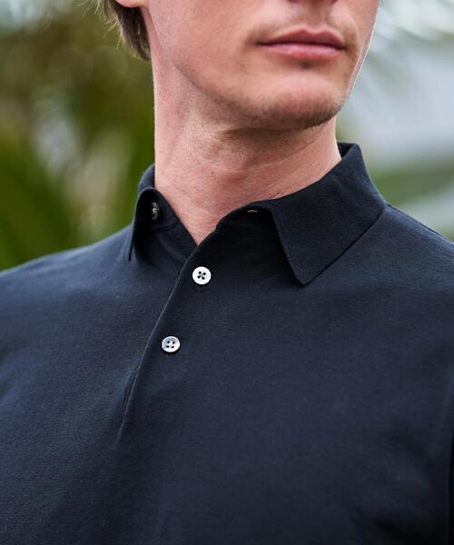 DRESSTERIOR(ドレステリア)の「【干場義雅×DRESSTERIOR/再入荷】ウォッシャブル ニットポロシャツ(ニット/セーター・メンズ・ブルー系その他/ブラック・90/91/92/94)」の12枚目の写真