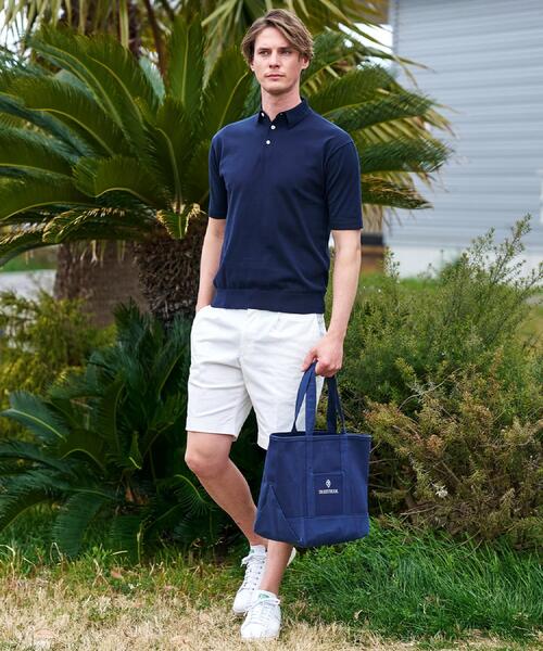 DRESSTERIOR(ドレステリア)の「【干場義雅×DRESSTERIOR/再入荷】ウォッシャブル ニットポロシャツ(ニット/セーター・メンズ・ブルー系その他/ブラック・90/91/92/94)」の16枚目の写真