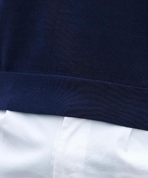 DRESSTERIOR(ドレステリア)の「【干場義雅×DRESSTERIOR/再入荷】ウォッシャブル ニットポロシャツ(ニット/セーター・メンズ・ブルー系その他/ブラック・90/91/92/94)」の22枚目の写真