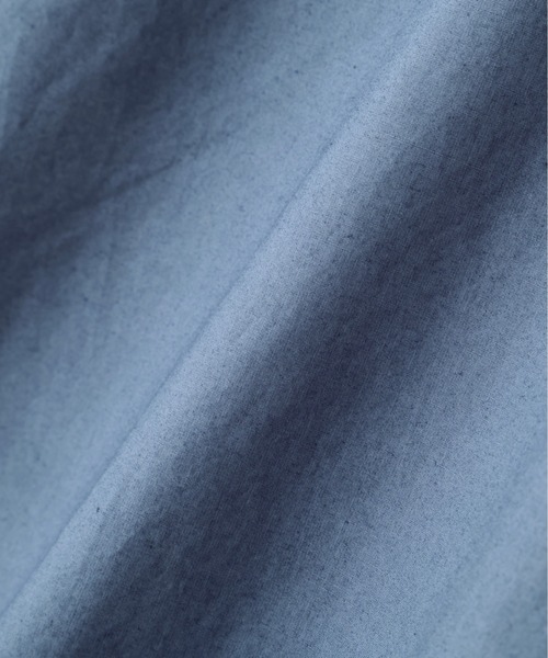 MHL.（エムエイチエル）の「COTTON RAMIE POPLIN（シャツ/ブラウス・レディース・ホワイト/ブルー/オレンジ・1/2）」の11枚目の写真