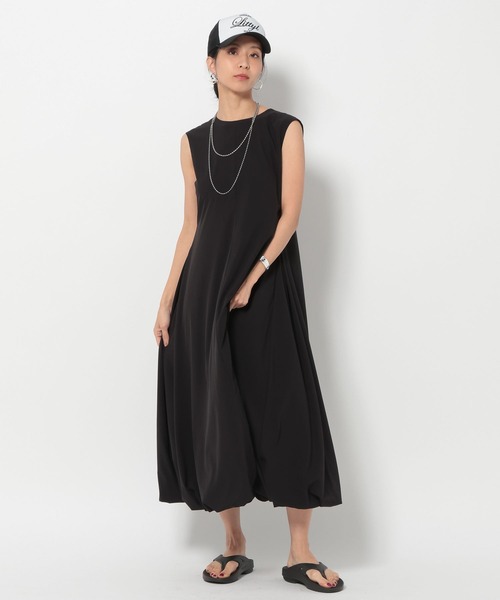 HEREIAM(ヘレイアム)の「【HEREIAM】撥水Comfy ワンピース(ワンピース・レディース・ブラック/ライトグレー・MEDIUM/SMALL)」の20枚目の写真