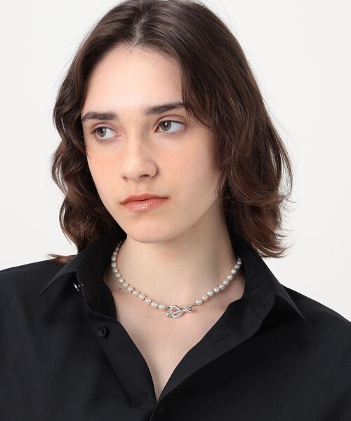 TOMORROWLAND （トゥモローランド）の「PALA RICE PEARL+HEART パールネックレス（ネックレス・レディース・ホワイト系その他・FREE）」の3枚目の写真