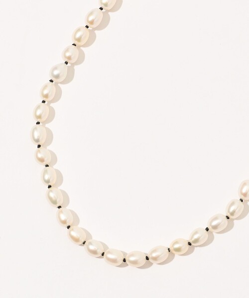 TOMORROWLAND （トゥモローランド）の「PALA RICE PEARL+HEART パールネックレス（ネックレス・レディース・ホワイト系その他・FREE）」の4枚目の写真