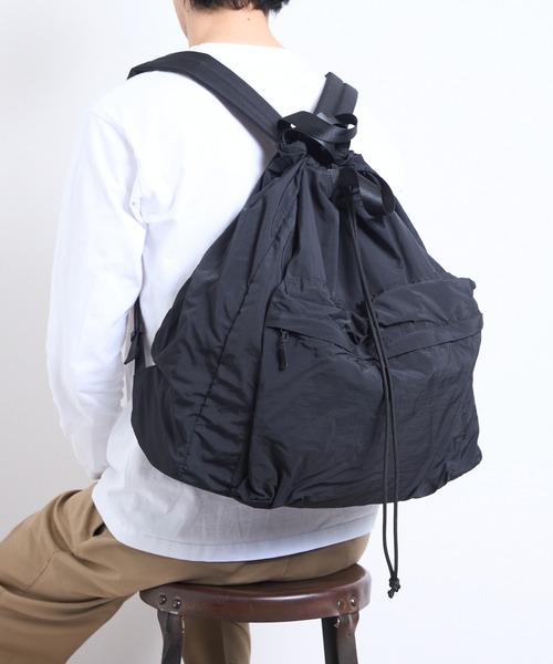 NoiR/ノアール(ノアール)の「NoiR:Light daypack(バックパック/リュック・メンズ・ブラック系その他/ブラック・FREE)」の9枚目の写真