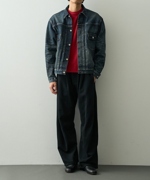 KHOKI(コッキ)の「【KHOKI/コッキ】3D Cutting Sweat Pants(スウェットパンツ・メンズ・ブラック/オフホワイト・1/2)」の6枚目の写真