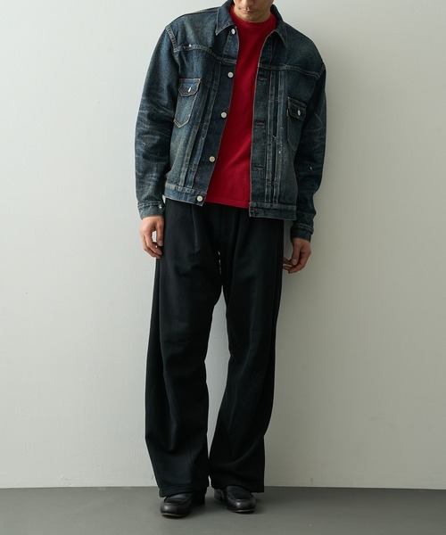 KHOKI(コッキ)の「【KHOKI/コッキ】3D Cutting Sweat Pants(スウェットパンツ・メンズ・ブラック/オフホワイト・1/2)」の7枚目の写真
