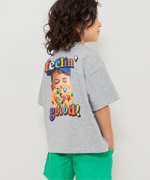 BREEZE(ブリーズ)の「【WEB限定】バックプリント半袖Tシャツ(Tシャツ/カットソー・キッズ・イエロー/レッド/サックスブルー/オフホワイト/ブラック/グレー・110/100/90/140/130/120/160/80/150)」の4枚目の写真