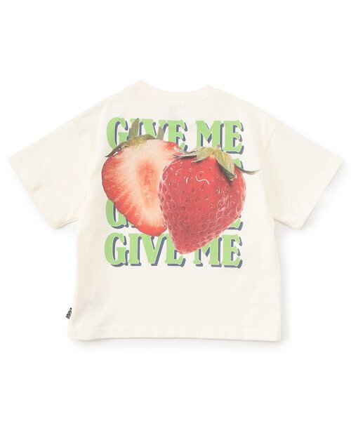 BREEZE(ブリーズ)の「【WEB限定】バックプリント半袖Tシャツ(Tシャツ/カットソー・キッズ・イエロー/レッド/サックスブルー/オフホワイト/ブラック/グレー・110/100/90/140/130/120/160/80/150)」の2枚目の写真