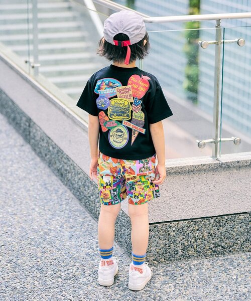 BREEZE(ブリーズ)の「【WEB限定】バックプリント半袖Tシャツ(Tシャツ/カットソー・キッズ・イエロー/レッド/サックスブルー/オフホワイト/ブラック/グレー・110/100/90/140/130/120/160/80/150)」の8枚目の写真