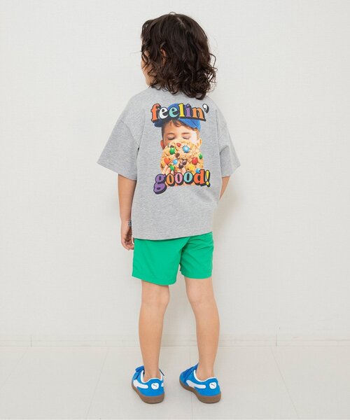 BREEZE(ブリーズ)の「【WEB限定】バックプリント半袖Tシャツ(Tシャツ/カットソー・キッズ・イエロー/レッド/サックスブルー/オフホワイト/ブラック/グレー・110/100/90/140/130/120/160/80/150)」の10枚目の写真