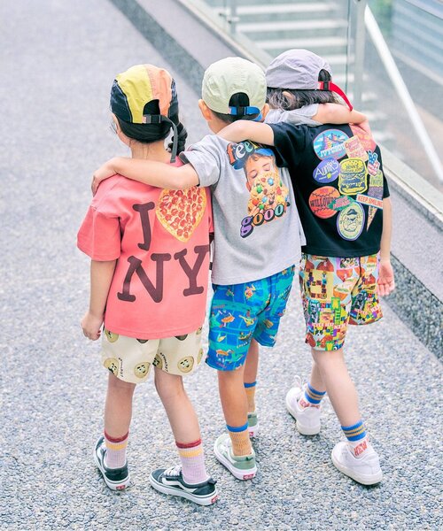 BREEZE(ブリーズ)の「【WEB限定】バックプリント半袖Tシャツ(Tシャツ/カットソー・キッズ・イエロー/レッド/サックスブルー/オフホワイト/ブラック/グレー・110/100/90/140/130/120/160/80/150)」の15枚目の写真