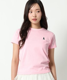 ALAND（エーランド）の「【UNISEX】ALAND／AロゴワッペンTシャツ（Tシャツ/カットソー）」
